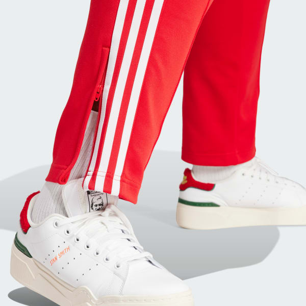 adidas Adicolor Pants (Plus | Track US - Red SST Size) Lifestyle | adidas Women\'s