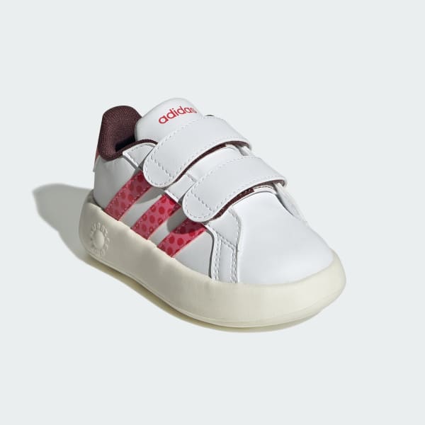 สีขาว รองเท้า ADIDAS DISNEY MINNIE MOUSE GRAND COURT 2.0 สำหรับเด็กเล็ก