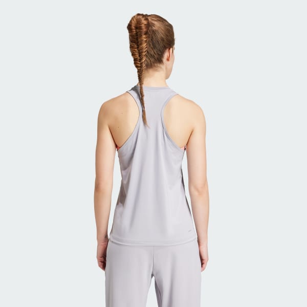 Grey Designed for Training Tank Top