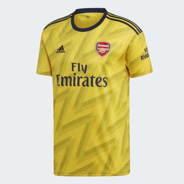 Generoso Playa Bergantín adidas Arsenal Away Jersey - Yellow | adidas Turkey