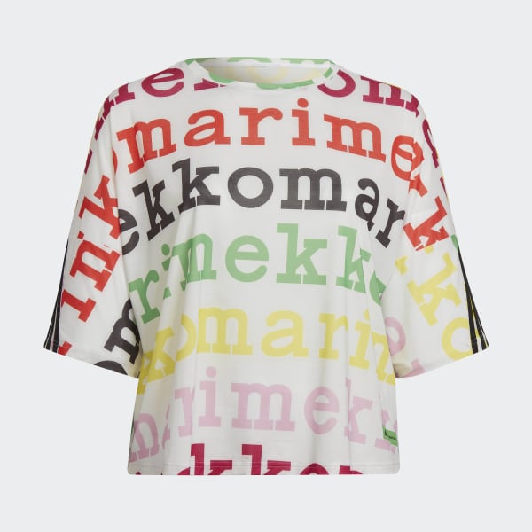 White Marimekko x adidas Tee (Plus Size)