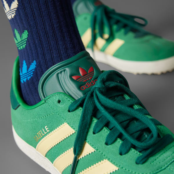 アディダス ゴルフシューズ ガゼル　グリーン/イエロー adidas originals アディダス スニーカー GAZELLE GOLF ガゼル