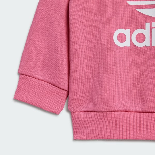 adidas Sweatshirt Set Roze adidas Offici le Shop