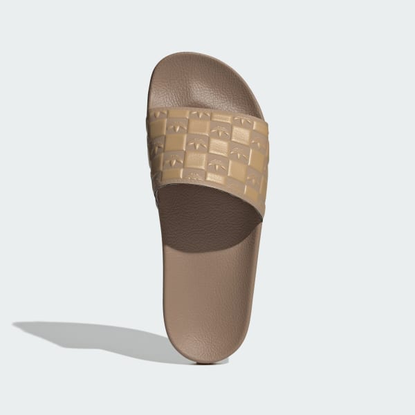 Brown Adilette Slides