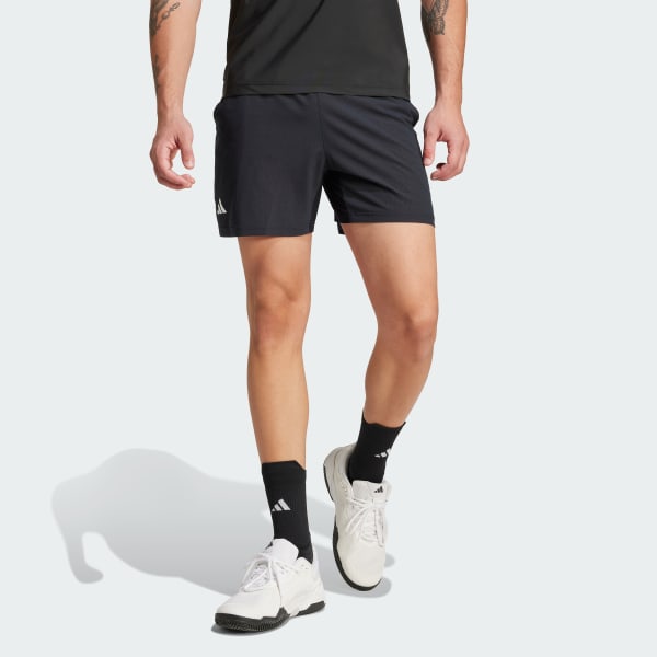 Schwarz Tennis 5-Inch Ergo Shorts