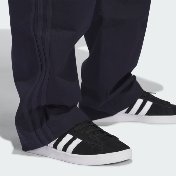 adidas 3-Stripes Skate Chinos - Blue | Free Shipping with