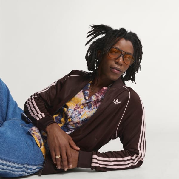 Marron Veste de survêtement SST