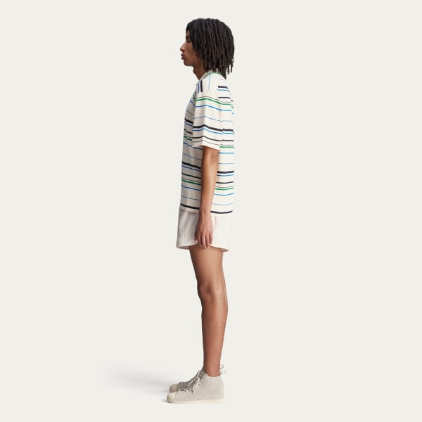 Hvit Wales Bonner Knit Poloskjorte