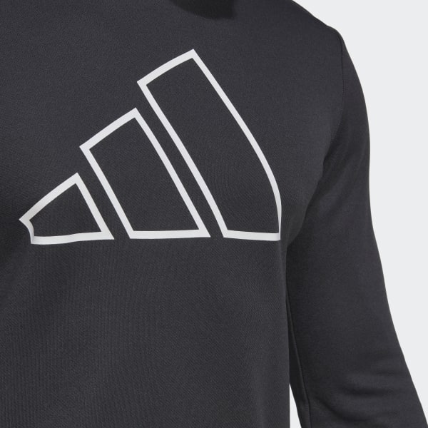 cierna Train Icons 3 Bar Logo Training Crew Sweatshirt TQ188