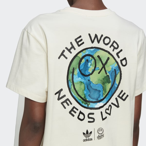 Weiss adidas Originals x André Saraiva T-Shirt CI043