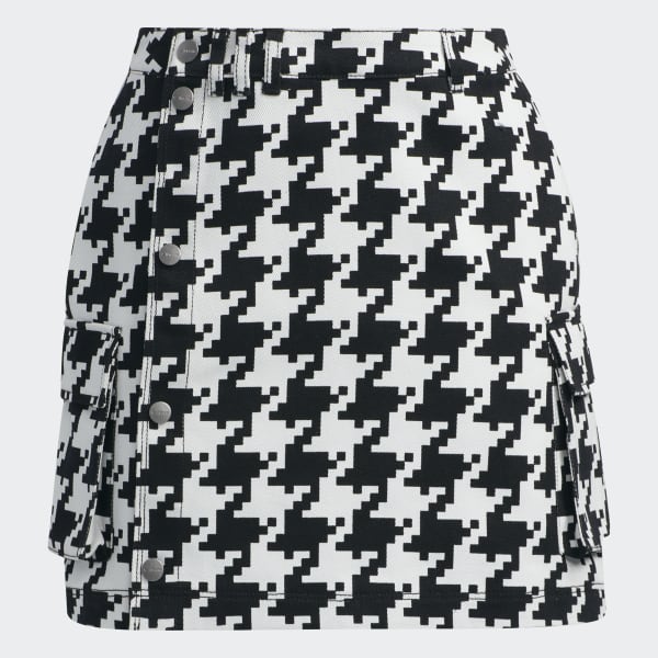 Black Monogram Skirt