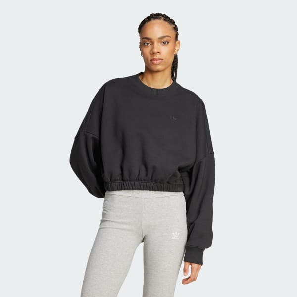 Czerń Bluza Premium Essentials Oversized