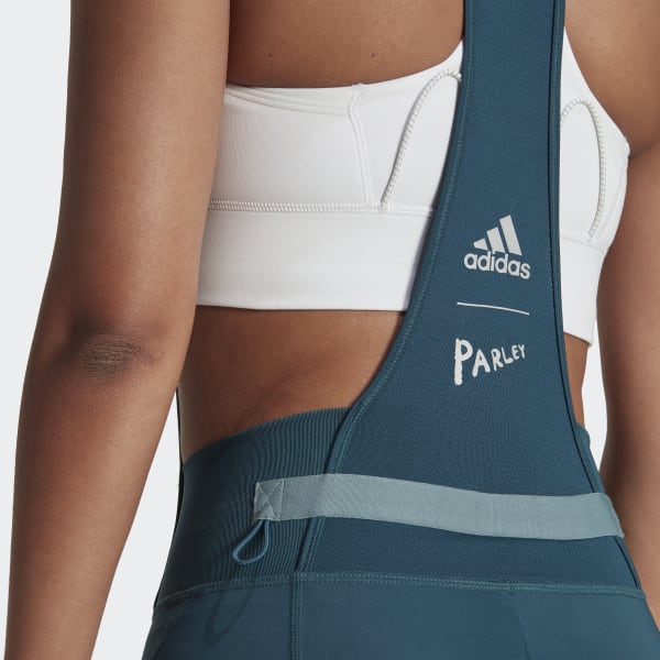 Verde Short da ciclismo The Parley Padded Bib IS996