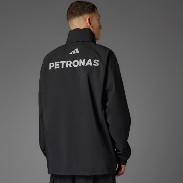Svart MERCEDES - AMG PETRONAS FORMULA ONE TEAM MECHANICS REGNJAKKE
