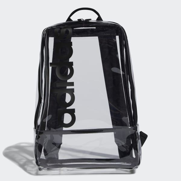 adidas Clear Linear Backpack - Black 