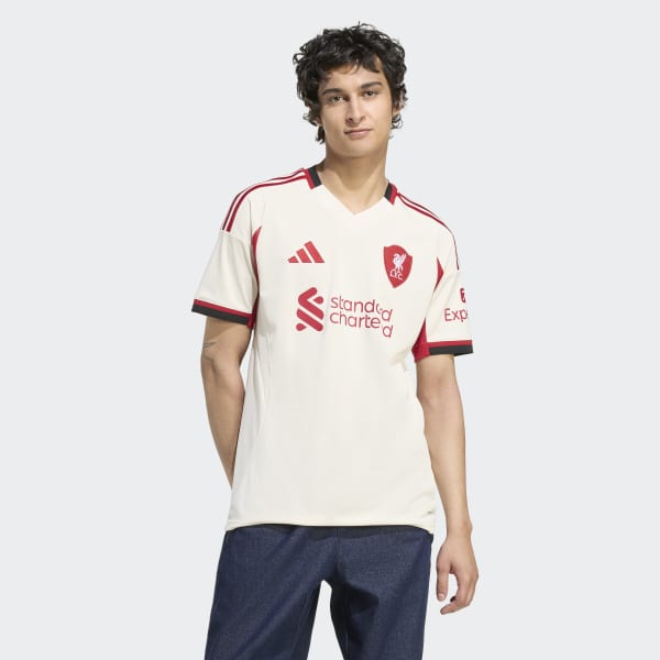 adidas Liverpool FC 25/26 Away Jersey - White | adidas Singapore
