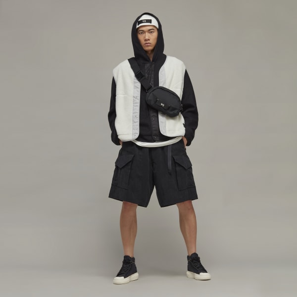 zwart Y-3 Fleece Jack