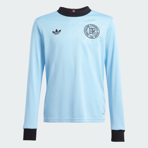 Blau DFB Anniversary Long Sleeve Kids Trikot