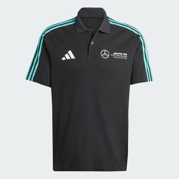 Black MERCEDES - AMG PETRONAS FORMULA ONE TEAM DNA POLO