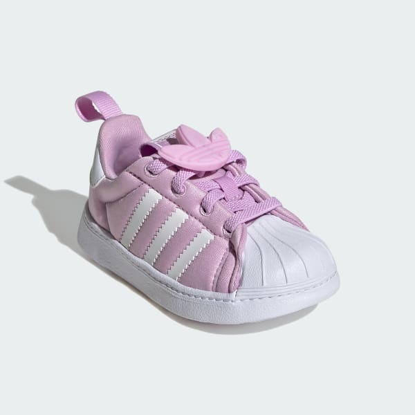 Adidas crib shoes pink deals