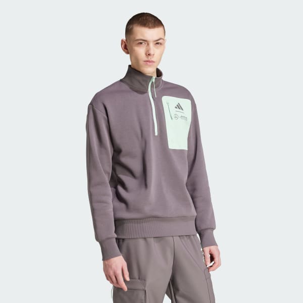 Gra Mercedes - AMG Petronas Formula One Team Premium Woven Fleece Tröja