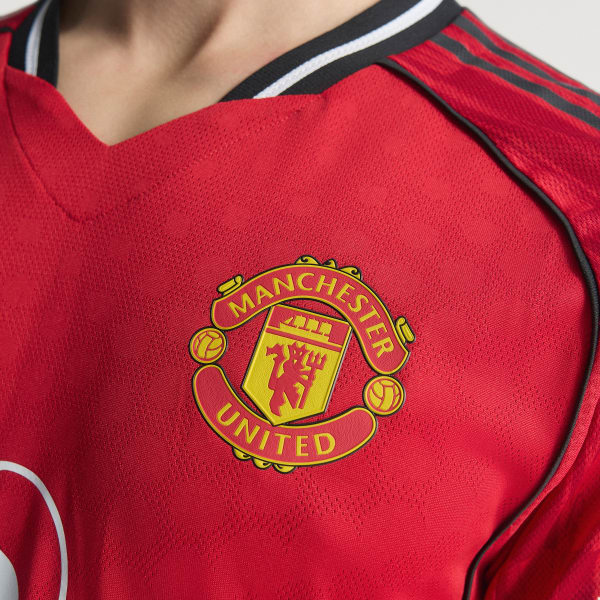 Rood Manchester United 25/26 Authentiek Thuisshirt