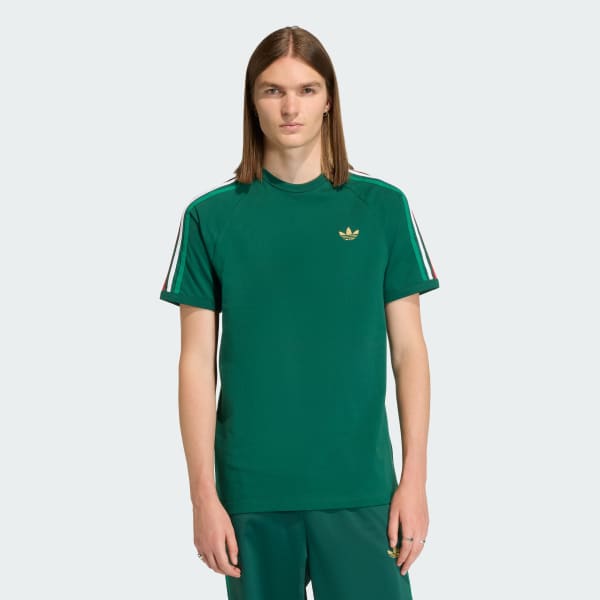 Verde CAMISETA TRÊS LISTRAS