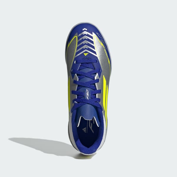 Plateado Botines F50 League Messi Pasto sintético Niños