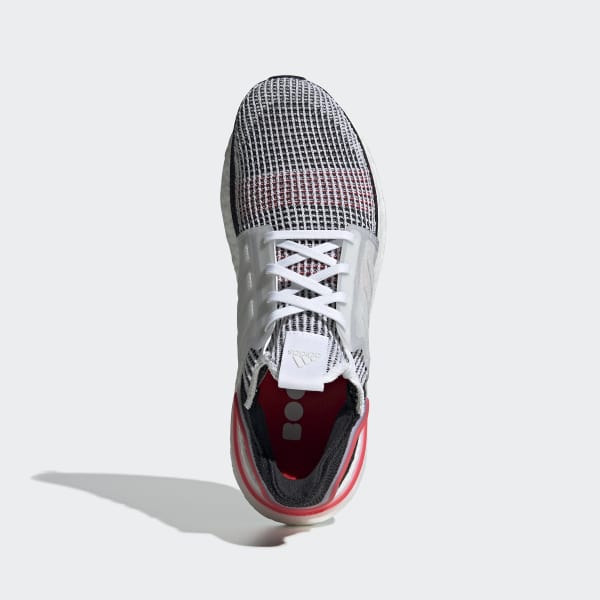 Men's Ultraboost 19 Cloud White \u0026 Red 