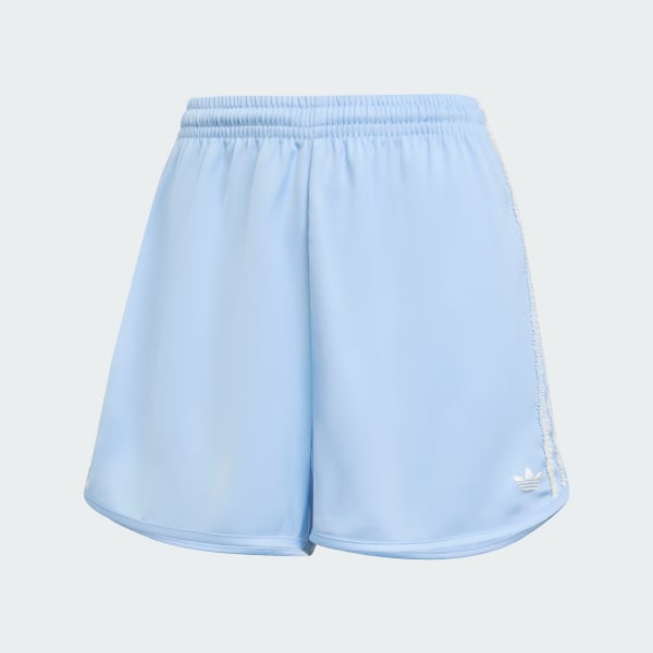 【ADIDAS】Ruffled Short Pants - ClearSky / KC8817 Women's shorts adidas Originals Satin Shorts Ruffle 3