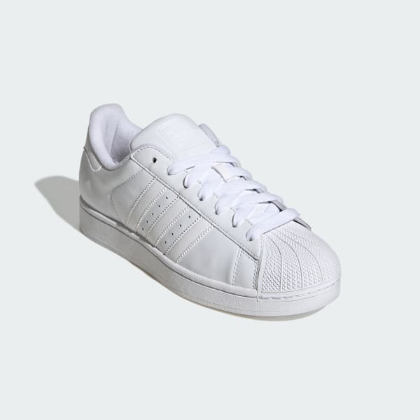 Weiss adidas Superstar II Schuh