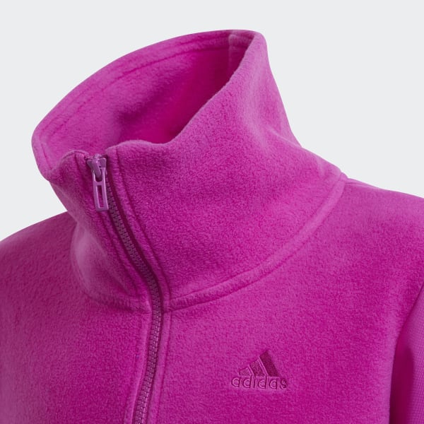 Ροζ Designed to Move Fleece Half Zip Top (Gender Neutral)