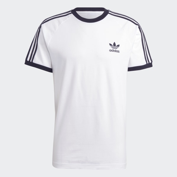 Blanco Camiseta Adicolor Classics 3 Stripes