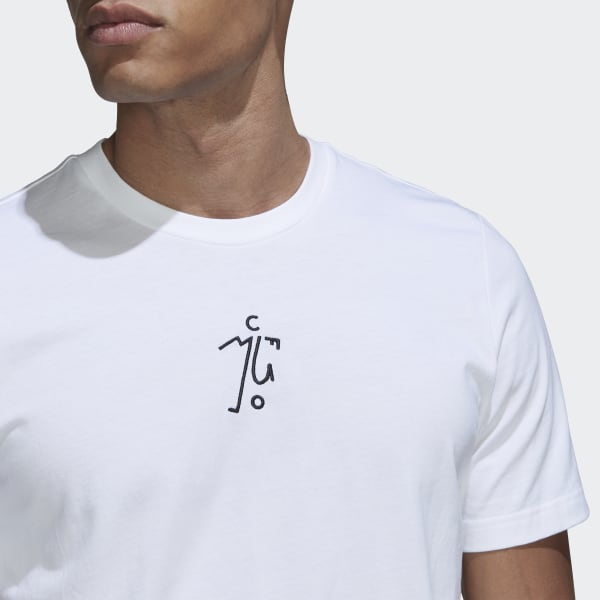 White Manchester United DNA Graphic Tee QF912