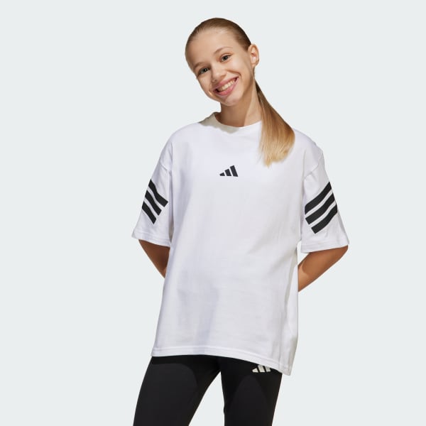 Blanco Camiseta Future Icons