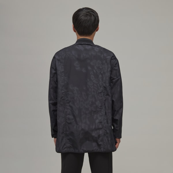 Nero Y-3 3-Stripes Long Sleeve Tee