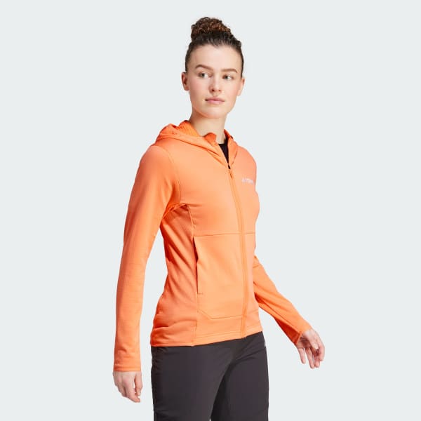 Naranja CASACA CON CAPUCHA TERREX XPERIOR FELPA LIGERA