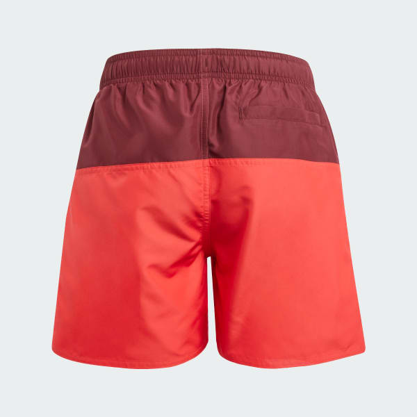 Burgundy Colorblock 4,5-Inch Badshorts Barn
