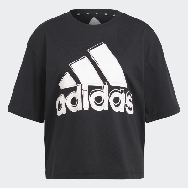 adidas Big Logo Tee Black adidas Philippines
