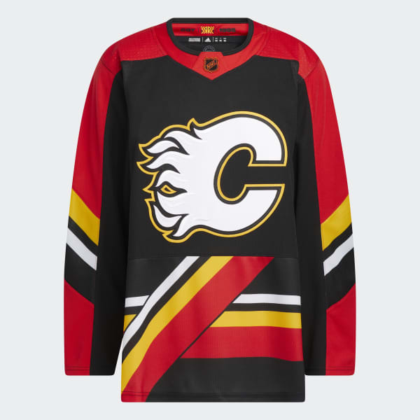 Calgary Flames adidas Logo Military Appreciation Team Authentic