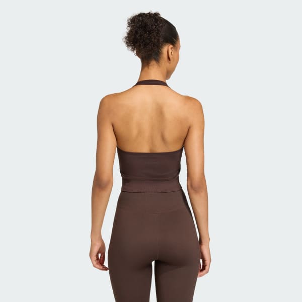 bruin Workout Essentials Knit Halterneck T-shirt