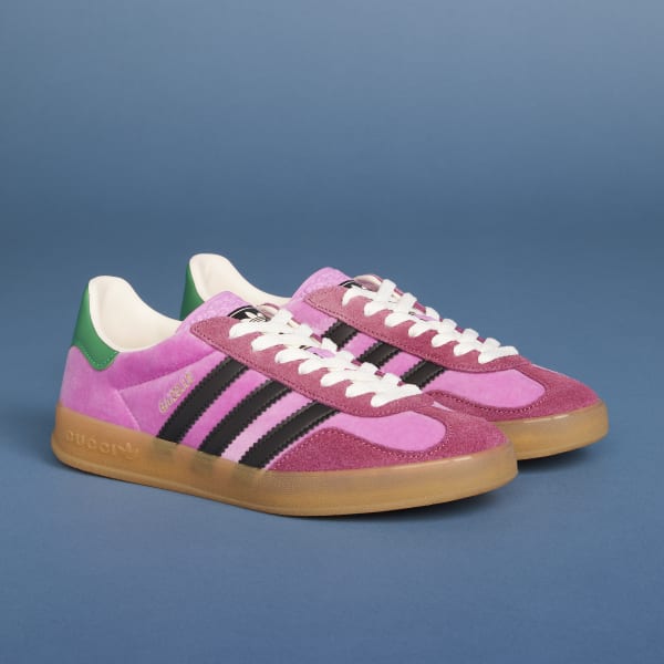 Roze adidas x Gucci Gazelle Schoenen voor Dames LYX83