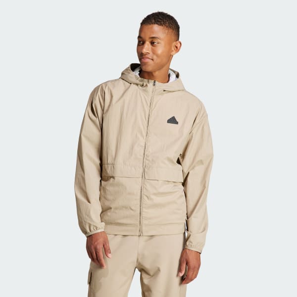 Yesil City Escape Full-Zip Kapüşonlu Üst
