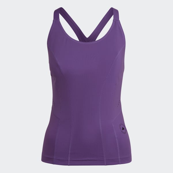 Lila adidas by Stella McCartney TruePurpose Tank Top VB320