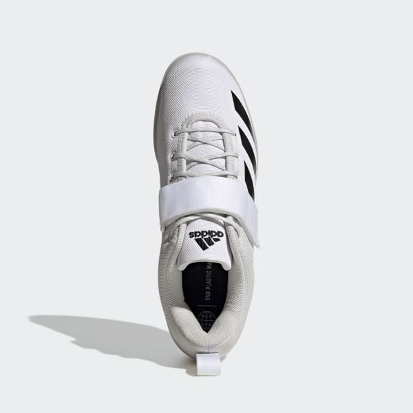 adidas Powerlift Weightlifting Shoes - White | Unisex Weightlifting ...
