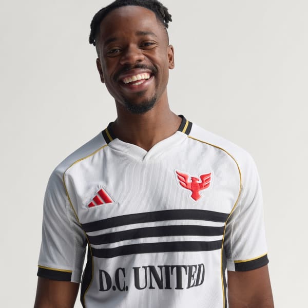 adidas D.C. United 2025 Archive Authentic Jersey - White
