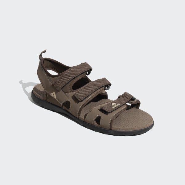 Brown Adidas Gladi Floaters Adidas Gladi Brown Sandals Adidas-Mens