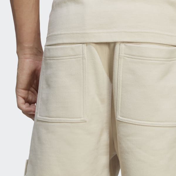 Beige Essentials Shorts