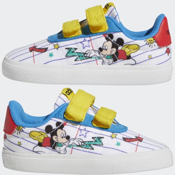 Bianco Scarpe adidas x Disney Mickey Mouse Vulc Raid3r LWS72