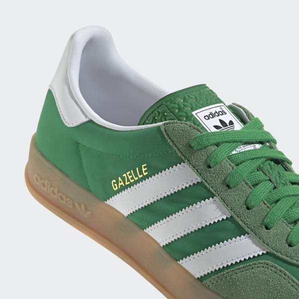 adidas Gazelle Indoor Shoes - Green | adidas Singapore